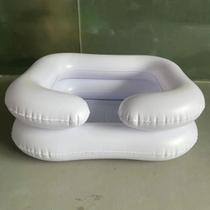 Bacia Inflável Portátil De Shampoo Em Pvc, Bacia Quadrada Para Cuidados De Saúde Ambiental