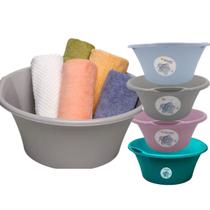 Bacia Lavanderia Floratta Lavagem Molho Roupas Rischioto 12L Bacia Floratta Lavagem Molho Roupas Rischioto
