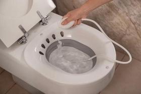 Bacia Lavatório Retrátil Para Banho De Assento