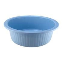 Bacia Multiuso Canelada Reciclada de Plástico 1,2 litro - Pequena