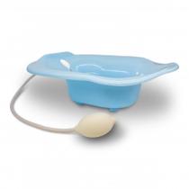 Bacia para Banho de Assento Azul Longevitech