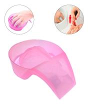 Bacia Para Manicure Rosa - GigaBarato - 3 plástico