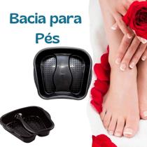 Bacia Para Pés Pedicure Escalda Pés Spa Relaxamento