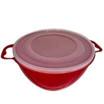 Bacia Plástica Tupperware Com Tampa Multiuso Doméstica Bacia Plástica Tupperware Com Tampa Multiuso Doméstica