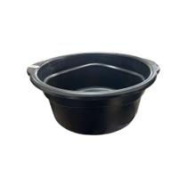 Bacia Redonda Plástica 25L Preta Multiuso Lavanderia Cozinha Limpeza Resistente Durável Leve Prática Grande Capacidade Bacia Redonda Plástica 25L Preta Multiuso Lavanderia Cozinha Limpeza Resistente Durável Leve Prática Grande Capacidade
