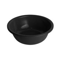 Bacia Resistente 8 Litros Plástico Preto Utilidade pro Lar