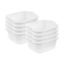 Bacia Sterilite de Plástico Resistente 12 Quartos - Kit com 8 Unidades Bacia Sterilite de Plástico Resistente 12 Quartos - Kit com 8 Unidades