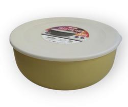 Bacia Vasilha Grande Tigela 3,75 L C/ Tampa Super Resistente