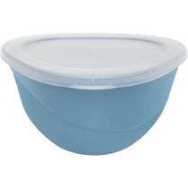 Bacia Vasilha Saladeira Pote c/ Tampa Transparente de Plástico Multiuso 5,6L Bacia Vasilha Saladeira Pote c/ Tampa Transparente de Plástico Multiuso 5,6L