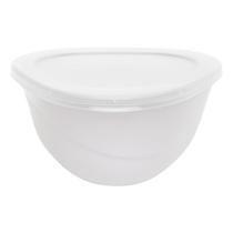 Bacia Vasilha Saladeira Pote c/ Tampa Transparente de Plástico Multiuso 5,6L Bacia Vasilha Saladeira Pote c/ Tampa Transparente de Plástico Multiuso 5,6L