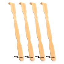Back Scratcher Renook Wooden Bamboo, 4 peças, alça de 43 cm de comprimento