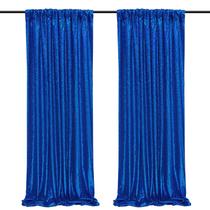 Backdrop SoarDream, azul marinho, lantejoulas, 61 x 244 cm, 2 unidades Backdrop SoarDream, azul marinho, lantejoulas, 61 x 244 cm, 2 unidades