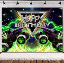 Backdrop SVBright Truck Birthday 210x150cm Poliéster
