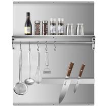 Backsplash de Aço Inoxidável Wilprep 24x30 com Prateleira