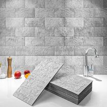Backsplash Tile Art3d Peel and Stick 102 peças brancas