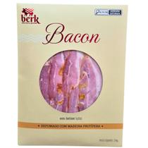 Bacon defumado fatiado em tiras 250g premium berk charcutaria gourmet Bacon defumado fatiado em tiras 250g premium berk charcutaria gourmet
