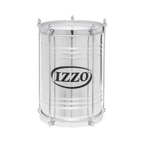 Bacurinha izzo 08x30 aluminio aro cromado 5af pele leitosa