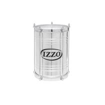 Bacurinha Izzo 8X30 Cm Aluminio Pele Leitosa Cromado - 6232