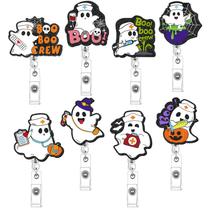 Badge Reel Chivertion Boo Boo Crew Halloween Nurse x8