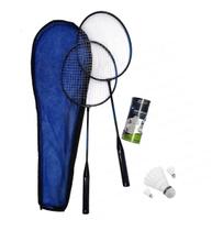 Badminton com 2 Raquetes e 3 Petecas - Art Sports