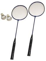 Badminton Kit 2 Raquetes 2 Petecas Bolsa Transporte ul