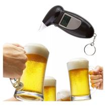Bafômetro Digital Lcd Medidor Alcool Com Precisão Display
