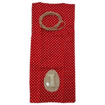 Bag Artesanal - Vermelho - Páscoa - 1 unidade - Rizzo Bag Artesanal - Vermelho - Páscoa - 1 unidade - Rizzo