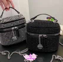 Bag baú com strass