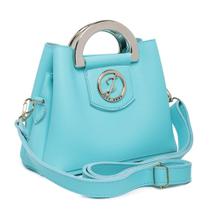 Bag Bolsa NAARAH Azul Tifany pequena Marca Josy Anny
