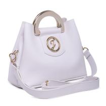 Bag Bolsa NAARAH Branca pequena Marca Josy Anny
