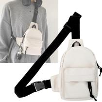 Bag Bolsa Tiracolo Pochete De Ombro Shoulder Com Alça Transversal Ajustável Unissex Bag Bolsa Tiracolo Pochete De Ombro Shoulder Com Alça Transversal Ajustável Unissex