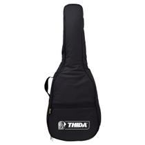 Bag Capa Acolchoada Reforçada Thida Com Alça Mochila Para Baixolão