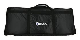 Bag capa almofadada luxo impermeável para teclado 5/8 compact