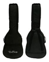 Bag capa almofadada para violão redburn folk ou clássico - com alças e bolso