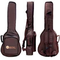 Bag Capa Almofadada Para Violão Tagima Baby Marrom Com Alças Bag Capa Almofadada Para Violão Tagima Baby Marrom Com Alças