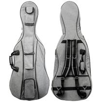 Bag Capa Cinza Orquezz Classic Violoncelo 4/4 Bag Capa Cinza Orquezz Classic Violoncelo 4/4