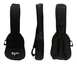Bag capa luxo para violão folk ou clássico "tagima" com alças e bolso