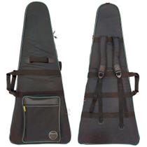 Bag Capa para Guitarra Flying V - Super Luxo 200 reforçada Bag Capa para Guitarra Flying V - Super Luxo 200 reforçada
