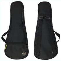 Bag Capa Ukulele Soprano 21k Alcochoado Super Luxo Preto