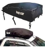 Bag Car Maleiro Para Teto 250 Litros Grande Preto Universal - Splody