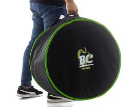 Bag de Bumbo ou Surdo Batera Clube BC Octogear Premium 18 mais rígida com veludo suede (BC0020)