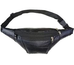 Bag de cintura ou transversal para homem mulher cabe celular pochete clássica