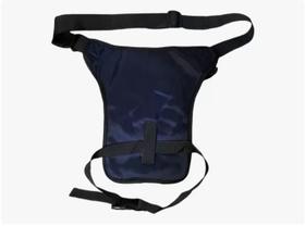 Bag De Perna Bolsa Pochete Masculina Camping Preta Bag De Perna Bolsa Pochete Masculina Camping Preta