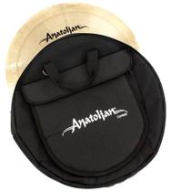 Bag de Pratos Anatolian Cymbals Lux Cymbal Bag Padrão Top com Alça de Mochila e Pratos até 22