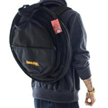 Bag de Pratos Solid Sound Preta com 3 Divisões, Bolso Frontal Pratos até 22 Alça de Mochila (4035) Bag de Pratos Solid Sound Preta com 3 Divisões, Bolso Frontal Pratos até 22 Alça de Mochila (4035)