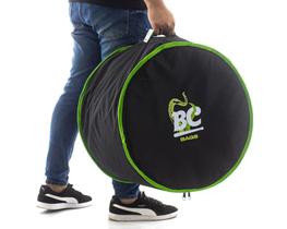 Bag de Surdo Batera Clube BC Octogear Premium 16 mais rígida com veludo suede e costura tripla (BC0