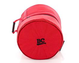 Bag de Surdo Batera Clube BC The Red 14 em Nylon 600 reforço interno em isomanta e TNT importado