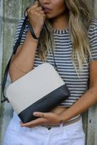 Bag em couro liz clean - LAURA KEFER