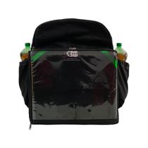 Bag entregador pizzaria lanchonete marmitas mochila motoboy 45 Litros reforçada Hard Bags