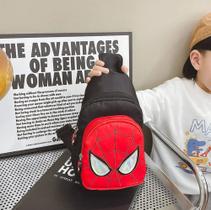 Bag Infantil Alça Transversal Homem Aranha Spider Man Alta Qualidade